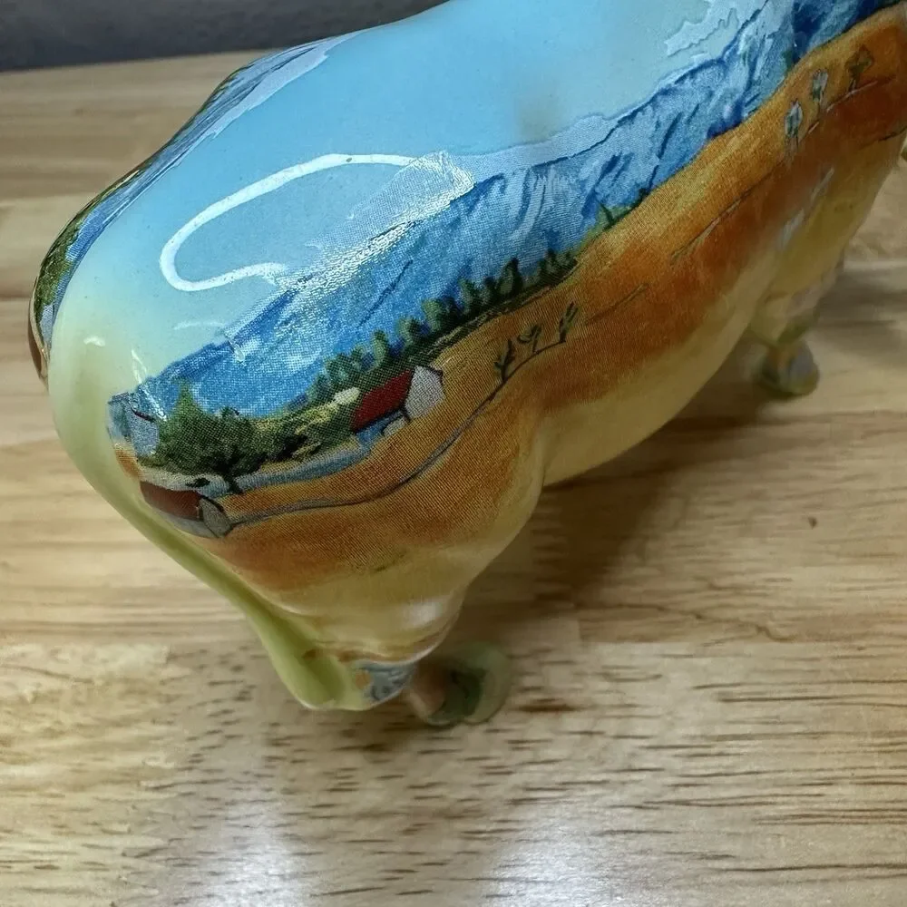 Cow Parade #9174 Vincent Van Cogh 2000 Westland Giftware Figurine with Box & Tag